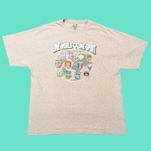 One World, One Sport Soccer T-Shirt Size XL